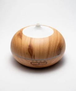 Supplies For Candles Round Wood Electric Aroma Diffuser
