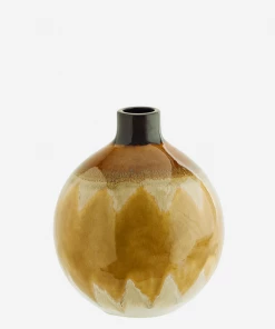 Madam Stoltz Round Stoneware Vase Homeware