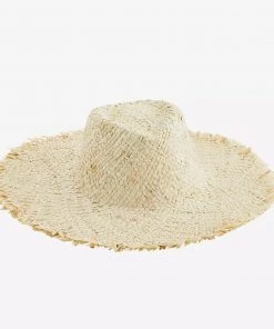 Madam Stoltz Summer Collection Corn Husk Hat